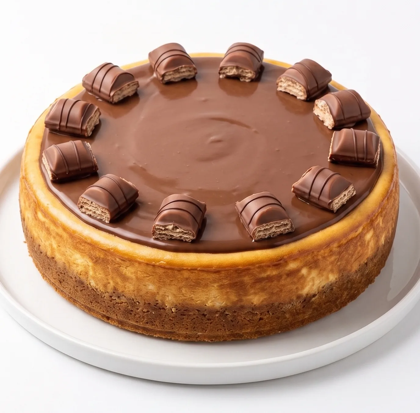 Tarta Vasca Entera de Kinder Bueno